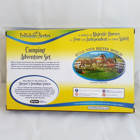 COPY - Breyer Camping Set Freedom Series NIB - Picture 3 of 3